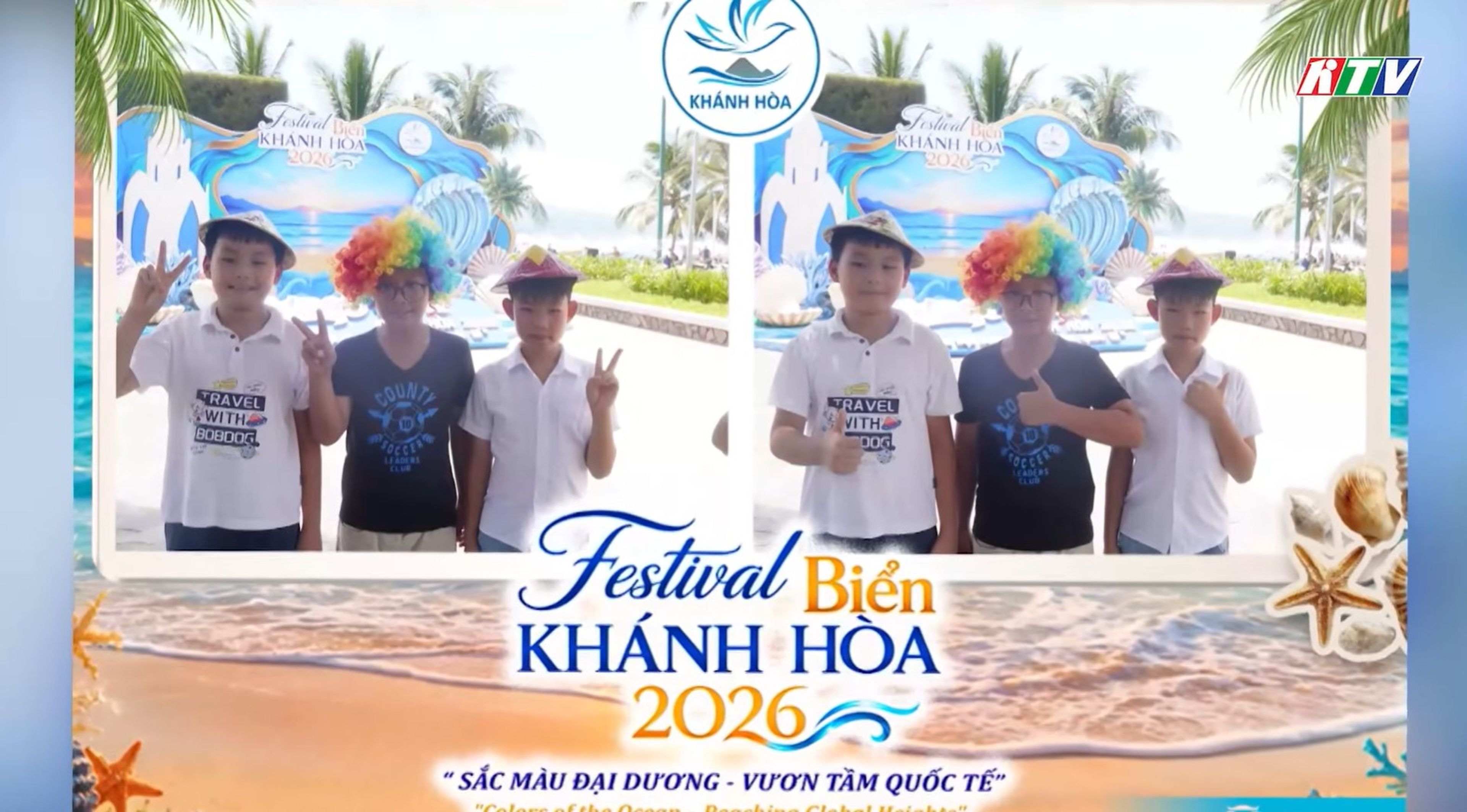 2026 칸호아 바다 축제의 이동식 포토부스 열풍 - Hình 3